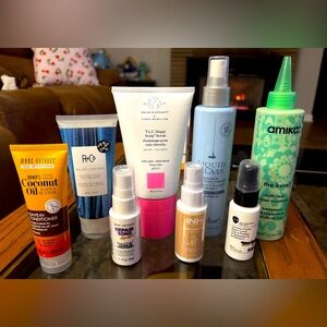 Hair products, brand new and never used! Various high-end brands!